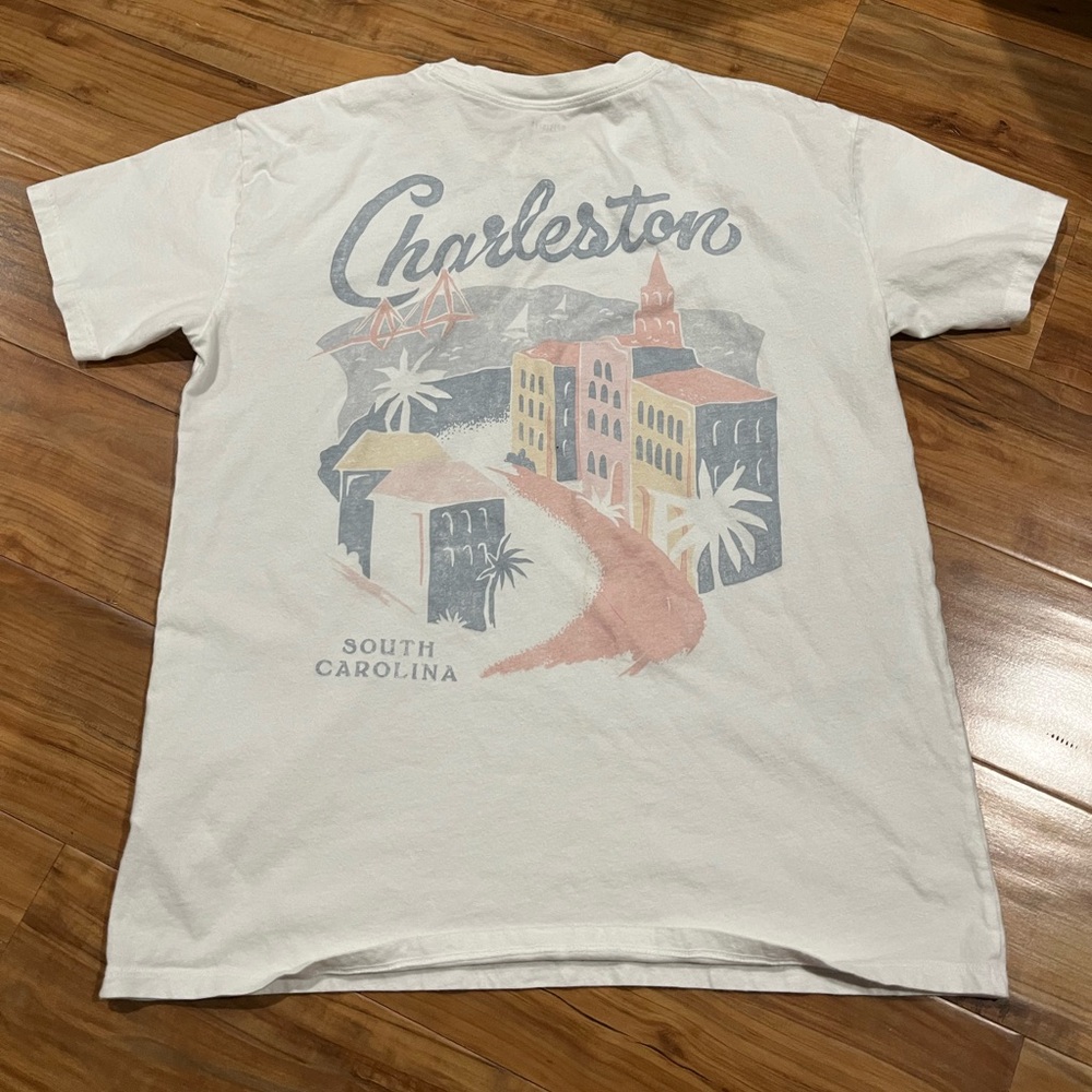 Hollister White Short Sleeve Tee